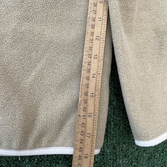 Goodfellow Sweater Shirt Top Beige Tan Pockets Size 2XL 1/4 Zipper NWT Men's - Picture 9 of 14